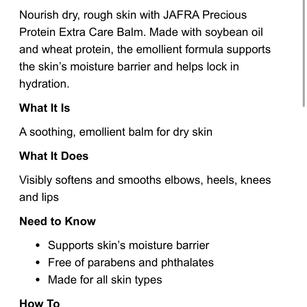 Jafra Precious Protein balm, 15 ml. - Picture 6 of 8